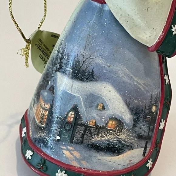 Thomas Kinkade Old World Santas Ornament Dawn of Christmas Day decoration figure - Picture 4 of 7